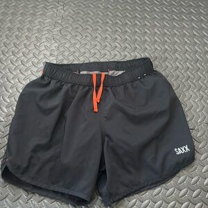 Saxx Hightail 5” running short-Black-Small
